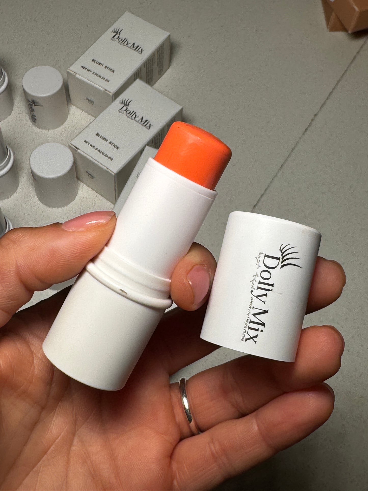 Cream blush stick