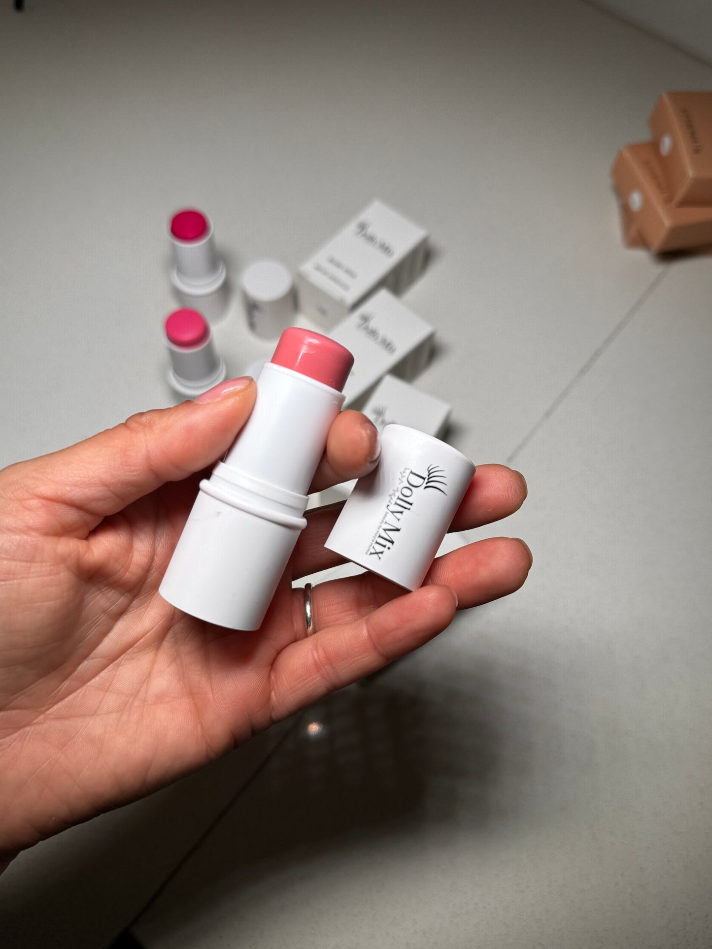 Cream blush stick